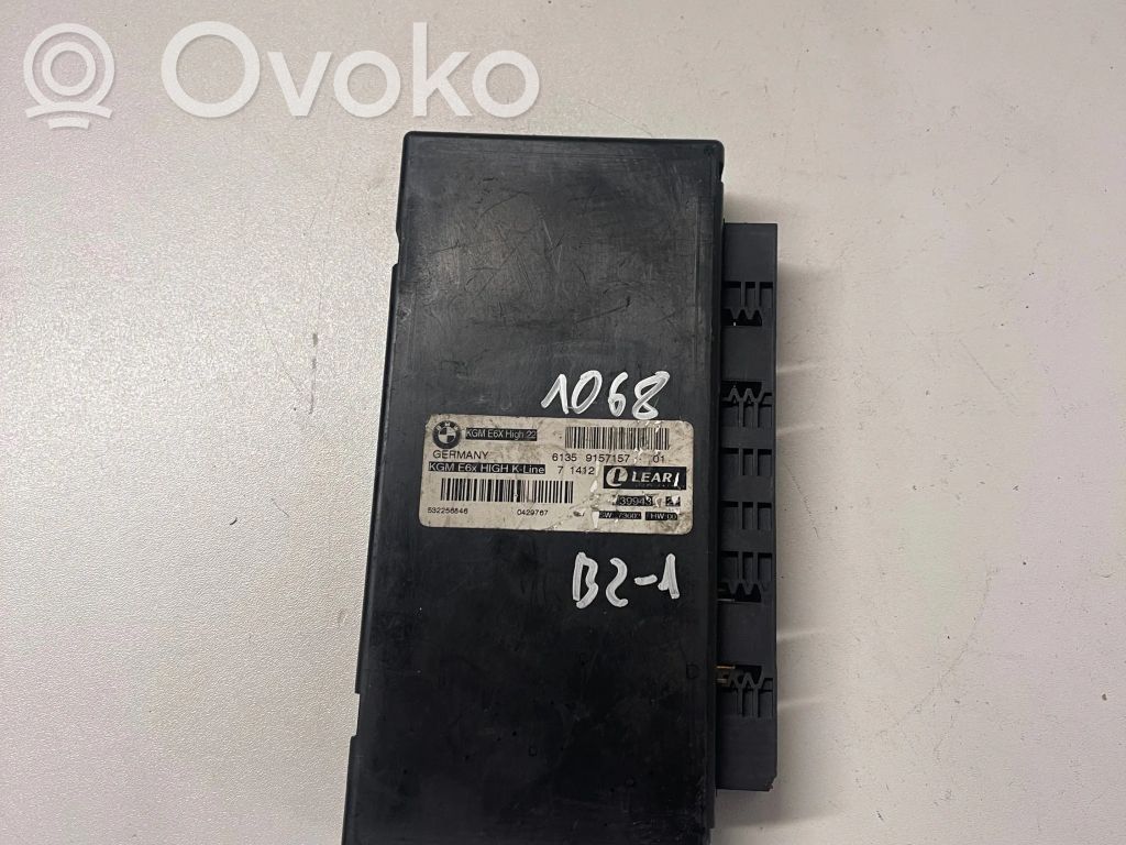 BMW 5 E60 E61 Moduł sterowania Gateway 