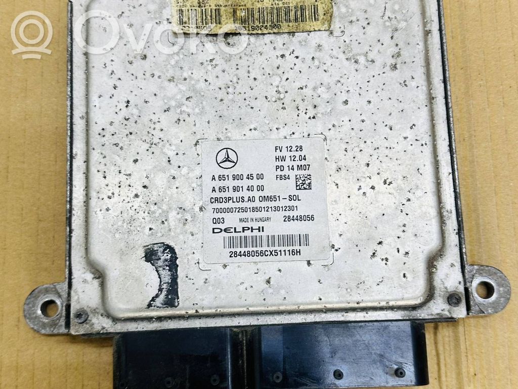 Mercedes-Benz C W205 Engine control unit/module 