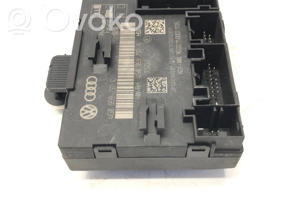 Audi A6 S6 C7 4G Door control unit/module 