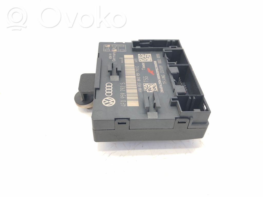Door control unit/module   4F0959792S,8K0959792E