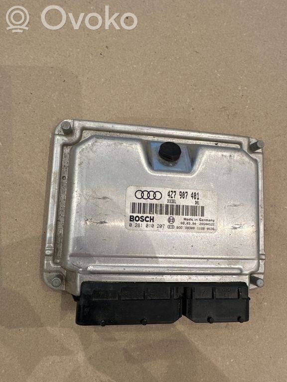 Engine control unit/module   4Z7907401,0281010207