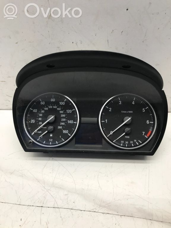 BMW 3 E90 E91 Speedometer (instrument cluster) 