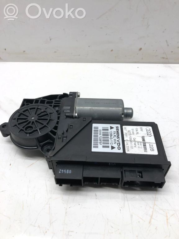 Audi A4 S4 B7 8E 8H Silnik regulatora szyby drzwi przednich 