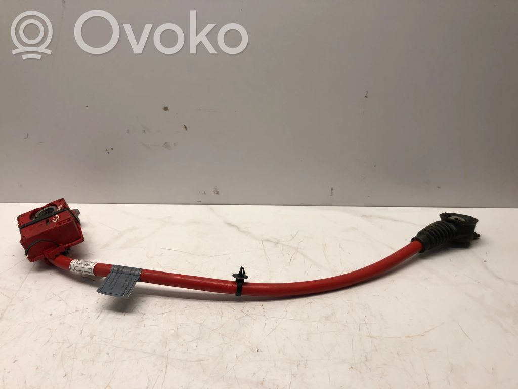 BMW 5 F10 F11 Plus / Klema / Przewód akumulatora 