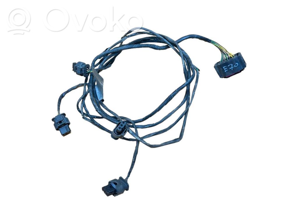 BMW X5 E70 Cableado del sensor de aparcamiento (PDC) 