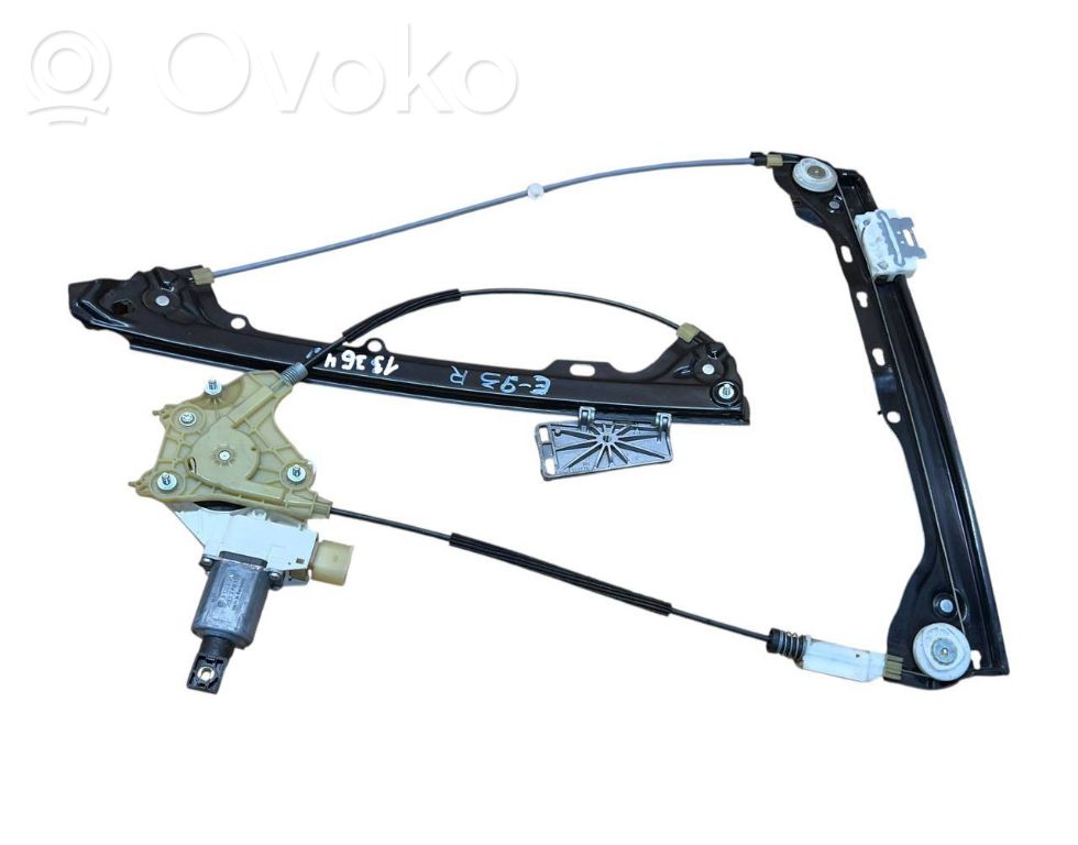 BMW 3 E92 E93 Front door window regulator with motor 