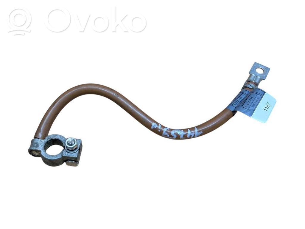 BMW X3 E83 Negative earth cable (battery) 