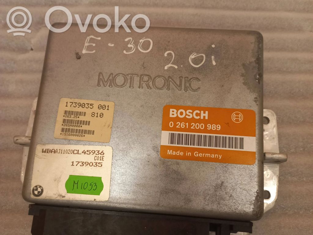 Engine control unit/module   1739035,0261200989