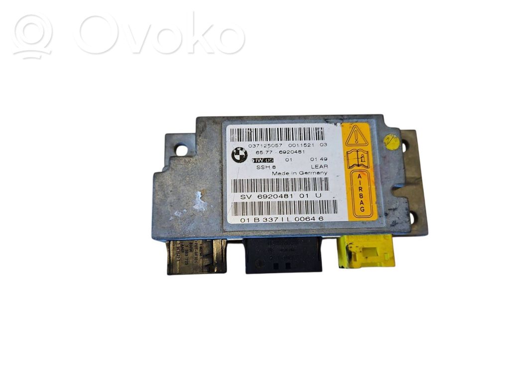 Module de contrôle airbag   6920481