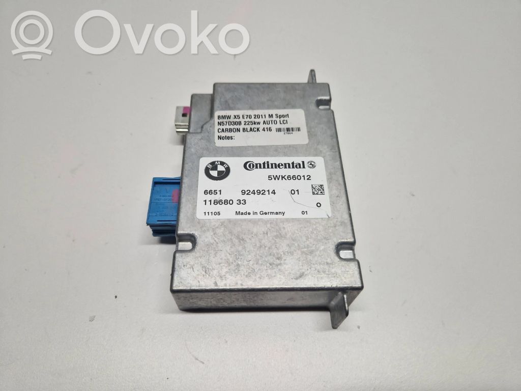 BMW X6 E71 Camera control unit module 