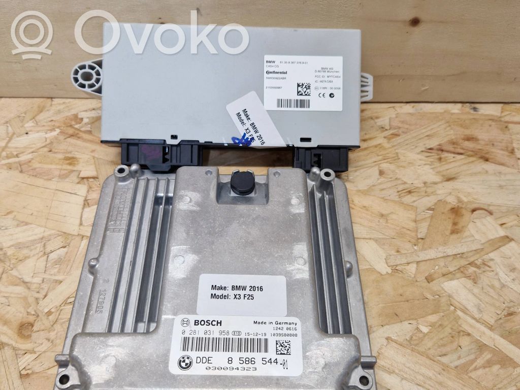Engine control unit/module   8586544,0281031958,9367376