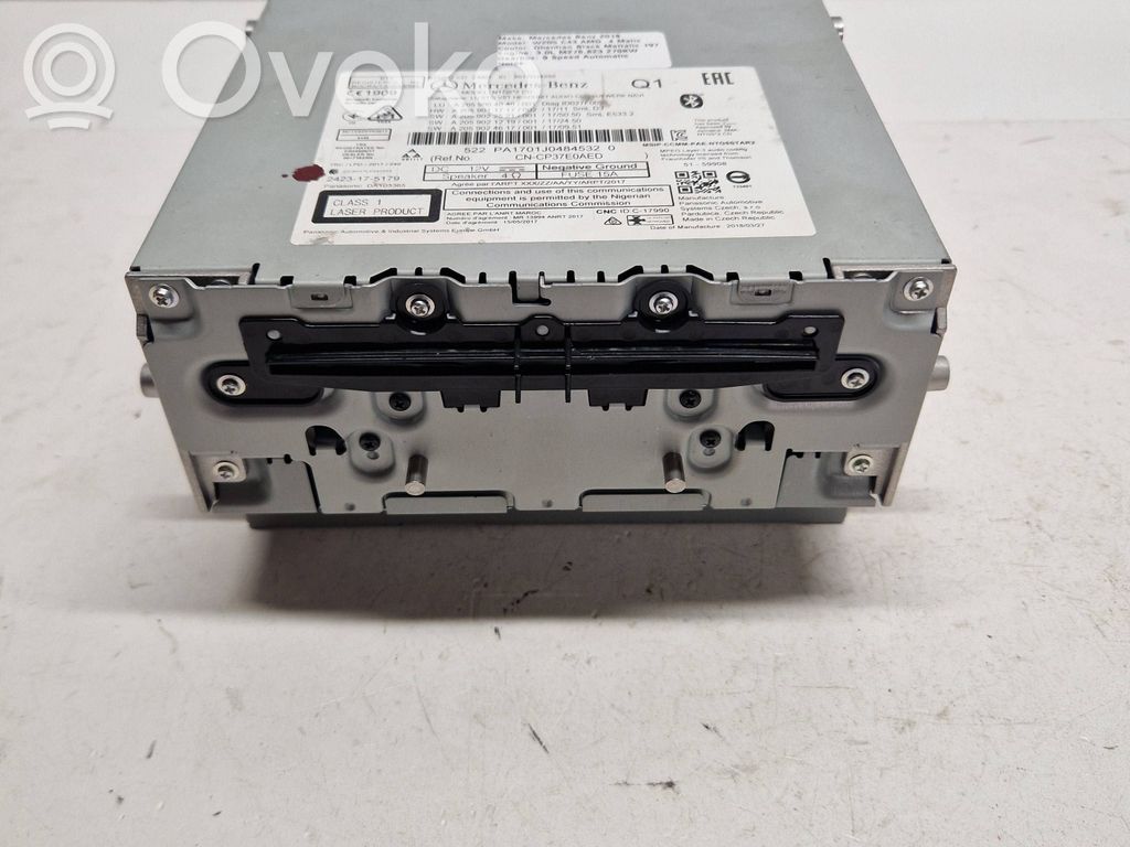Mercedes-Benz C AMG W205 Panel / Radioodtwarzacz CD/DVD/GPS 