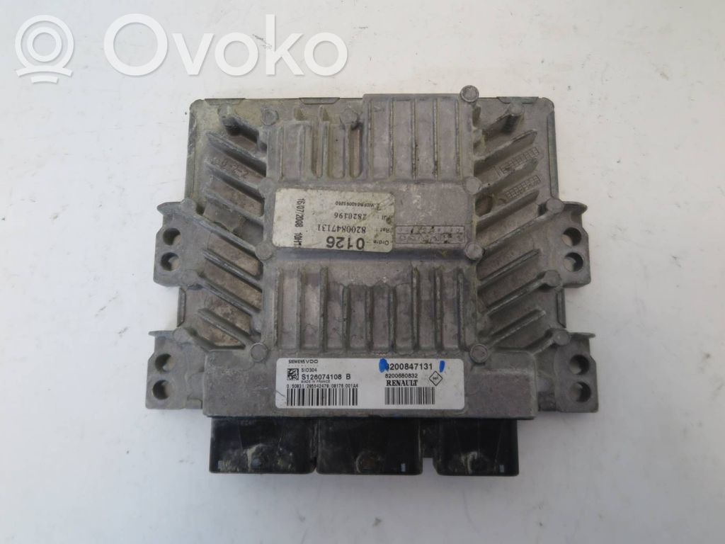 Renault Clio III Calculateur moteur ECU 