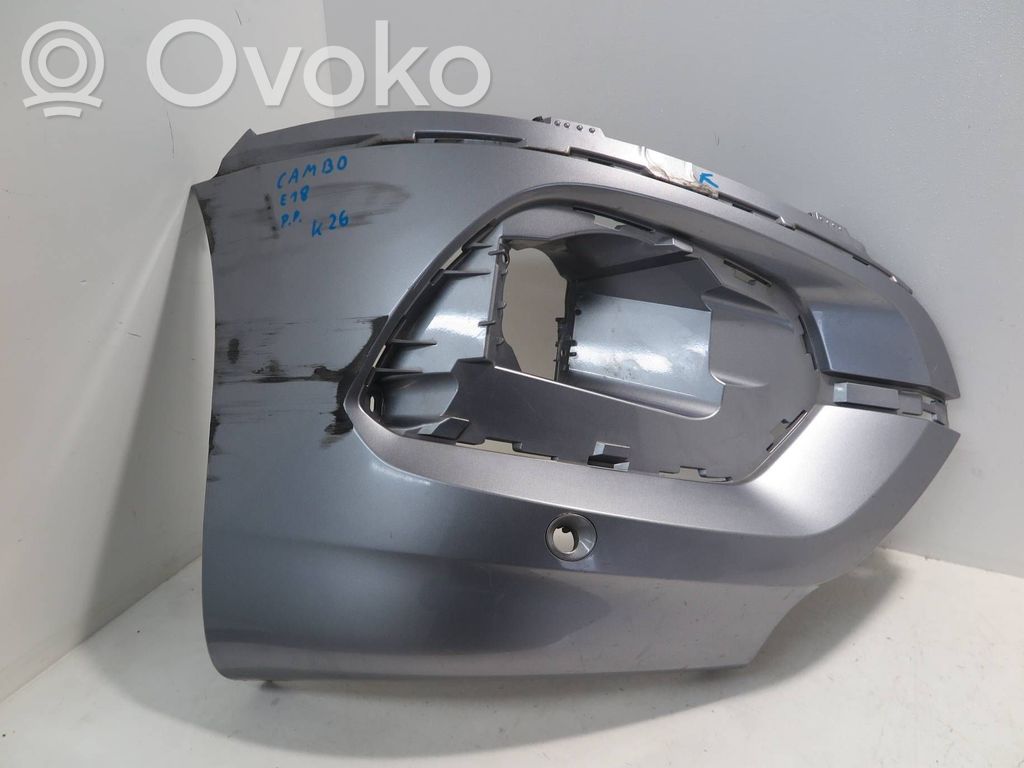 Opel Combo E Front bumper corner part panel trim 