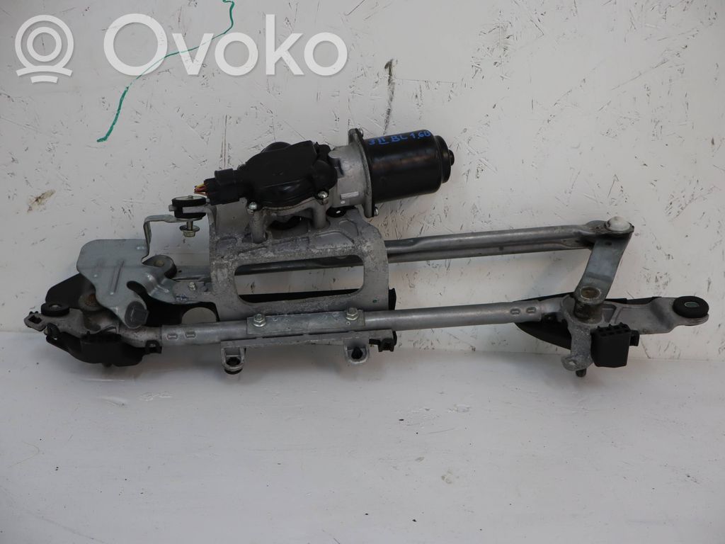 Mazda 3 II Motor y varillaje del limpiaparabrisas delantero 