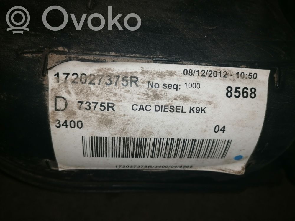 Dacia Lodgy Takalukituksen moottori 