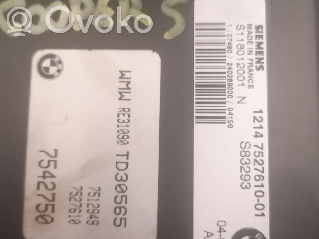 Mini One - Cooper R50 - 53 Komputer / Sterownik ECU silnika 