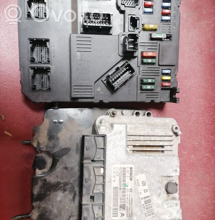 Peugeot 206 Komputer / Sterownik ECU silnika 