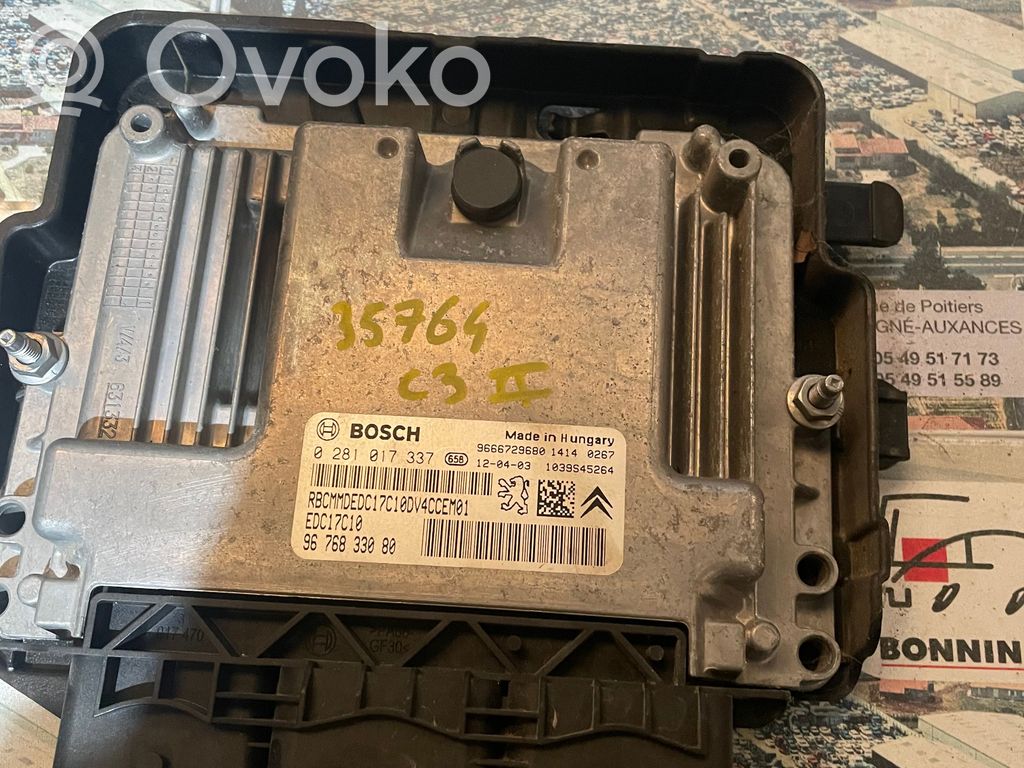 Citroen C3 Engine control unit/module ECU 