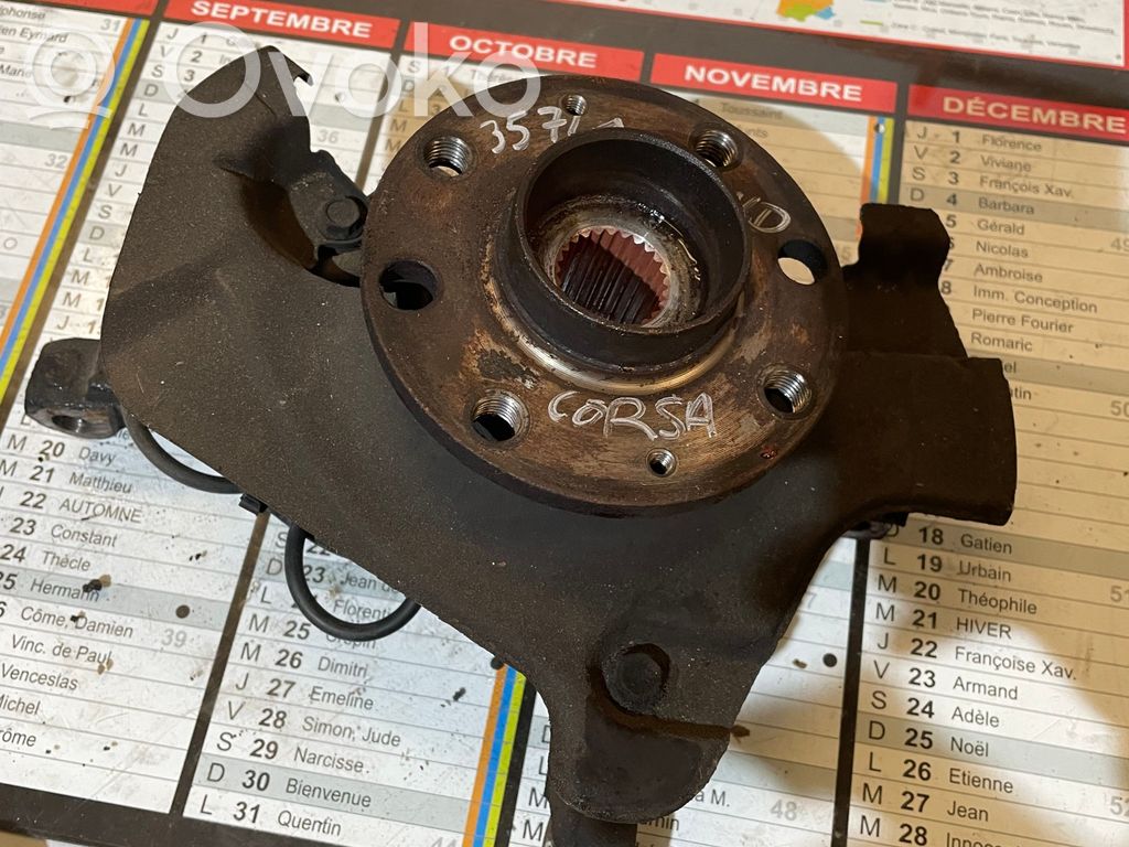 Opel Corsa D Fuso a snodo con mozzo ruota anteriore 