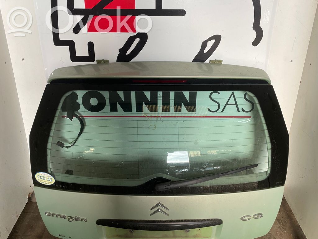 Citroen C3 Takaluukun/tavaratilan kansi 