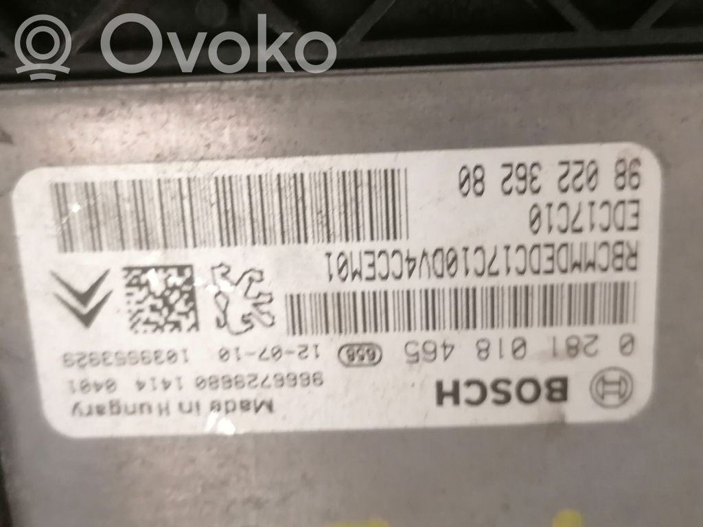 Citroen C3 Engine control unit/module ECU 