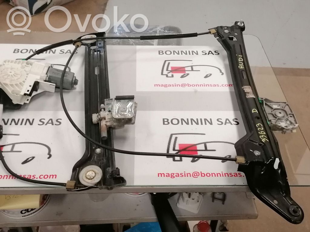Regulador manual de la ventanilla delantera   8F0837462D,27401361,33623,VDMS18
