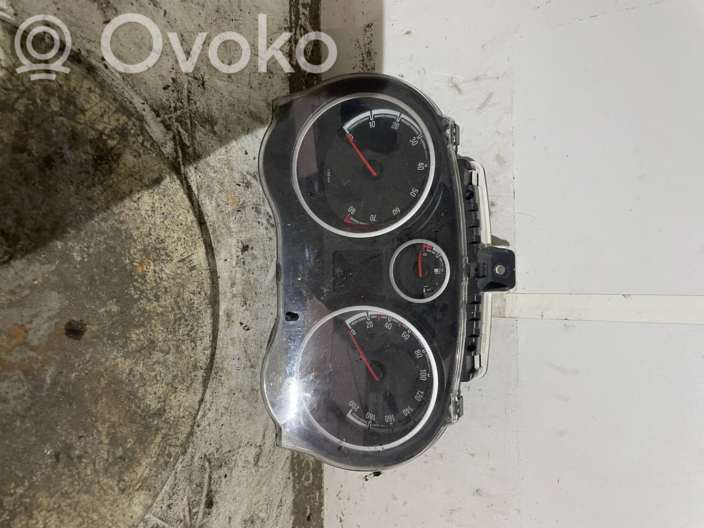 Opel Corsa D Tachimetro (quadro strumenti) 