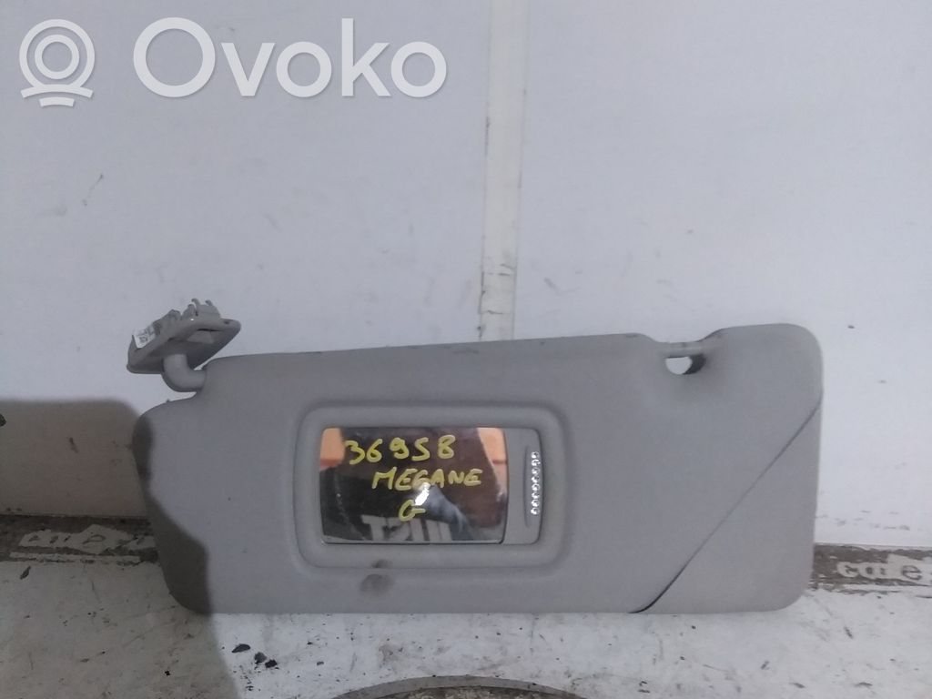 Renault Megane III Osłona przeciwsłoneczna 