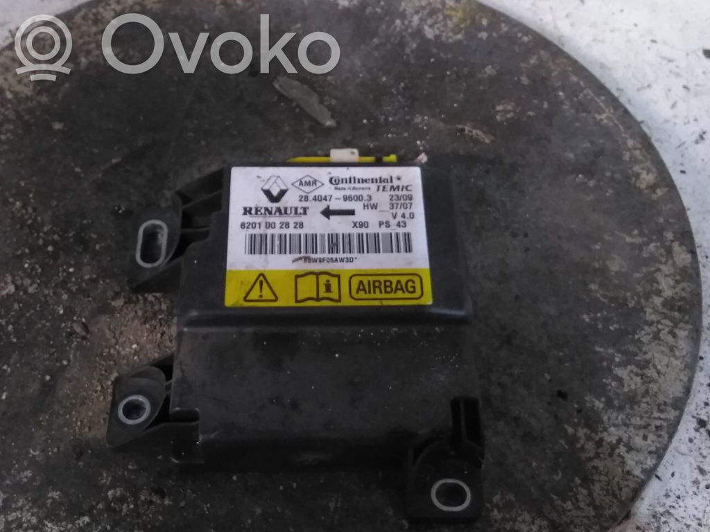 Dacia Logan VAN Unitate/modul de comandă airbaguri 