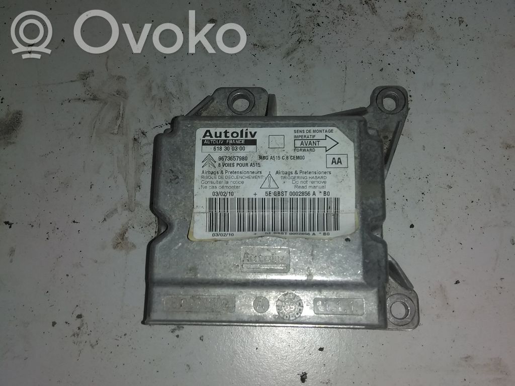 Citroen C3 Airbag control unit/module 