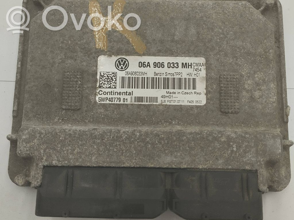 Volkswagen Golf VI Komputer / Sterownik ECU silnika 
