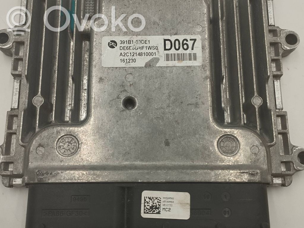 Engine control unit/module   A2C1214810001,391B103DE1
