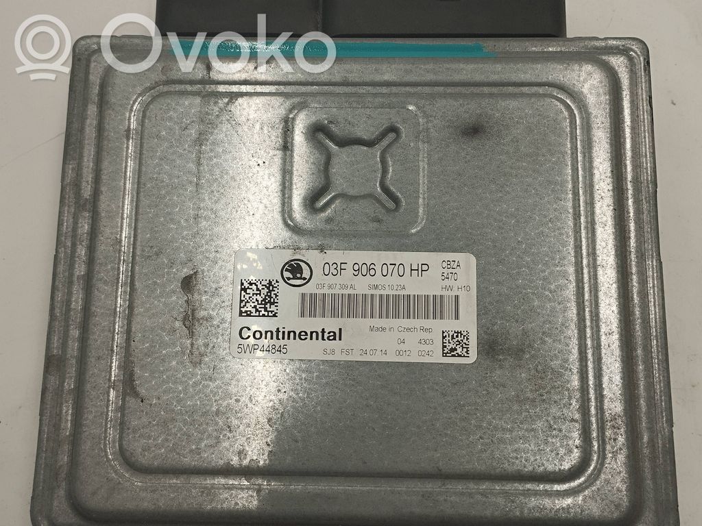 Skoda Fabia Mk2 (5J) Engine control unit/module 