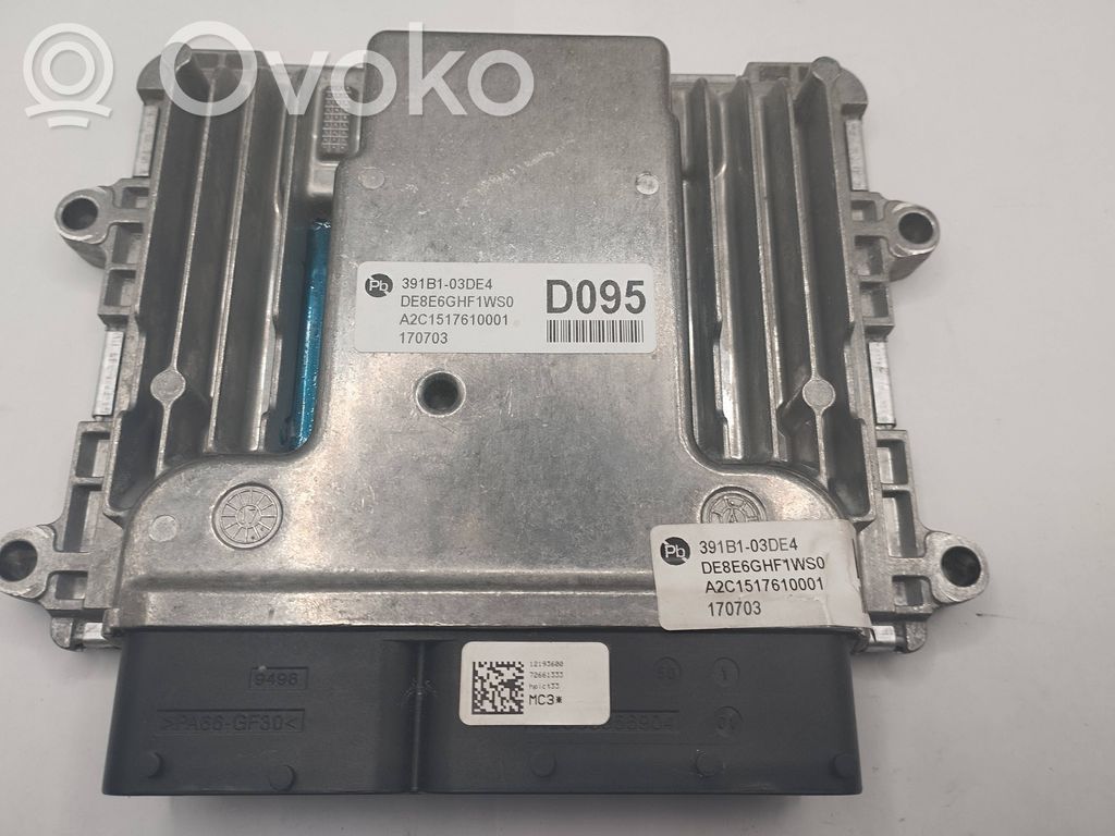 KIA Niro Engine control unit/module 