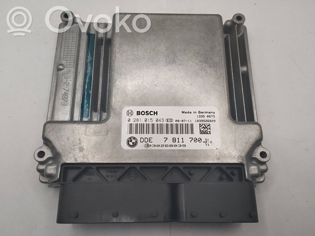 Engine control unit/module   0281015043,7811700,030268039