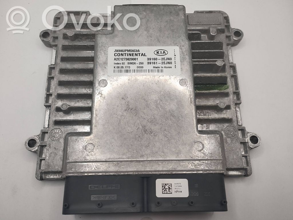 Engine control unit/module ECU   391612EJN0,JM86UPMS6C0A,391602EL00,A2C1273620001
