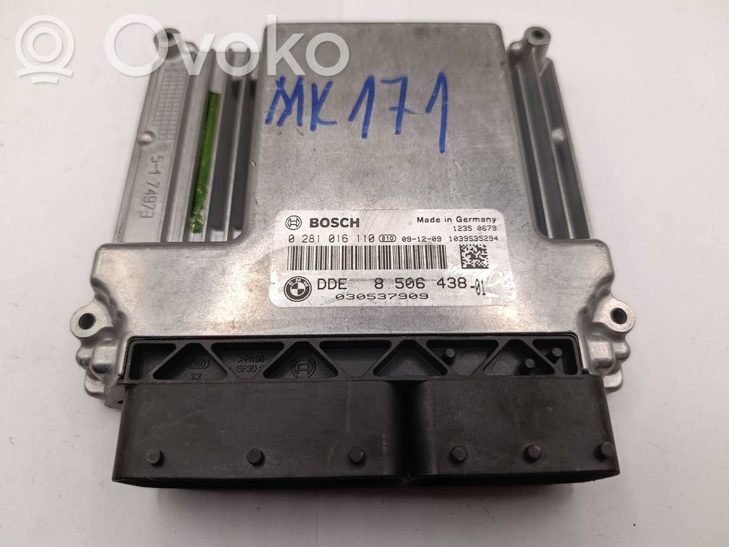Moottorin ohjainlaite/moduuli   0281016110,030537909,8506438