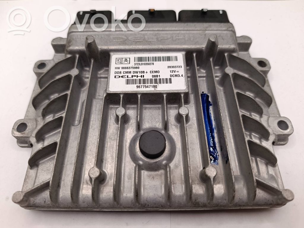 Engine control unit/module   9666375980,9677547180,28303723,3723LB10350278