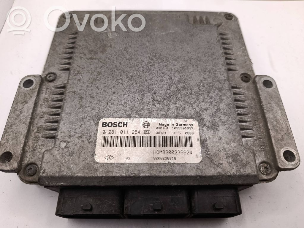 Opel Movano B Unidad de control/módulo del motor 
