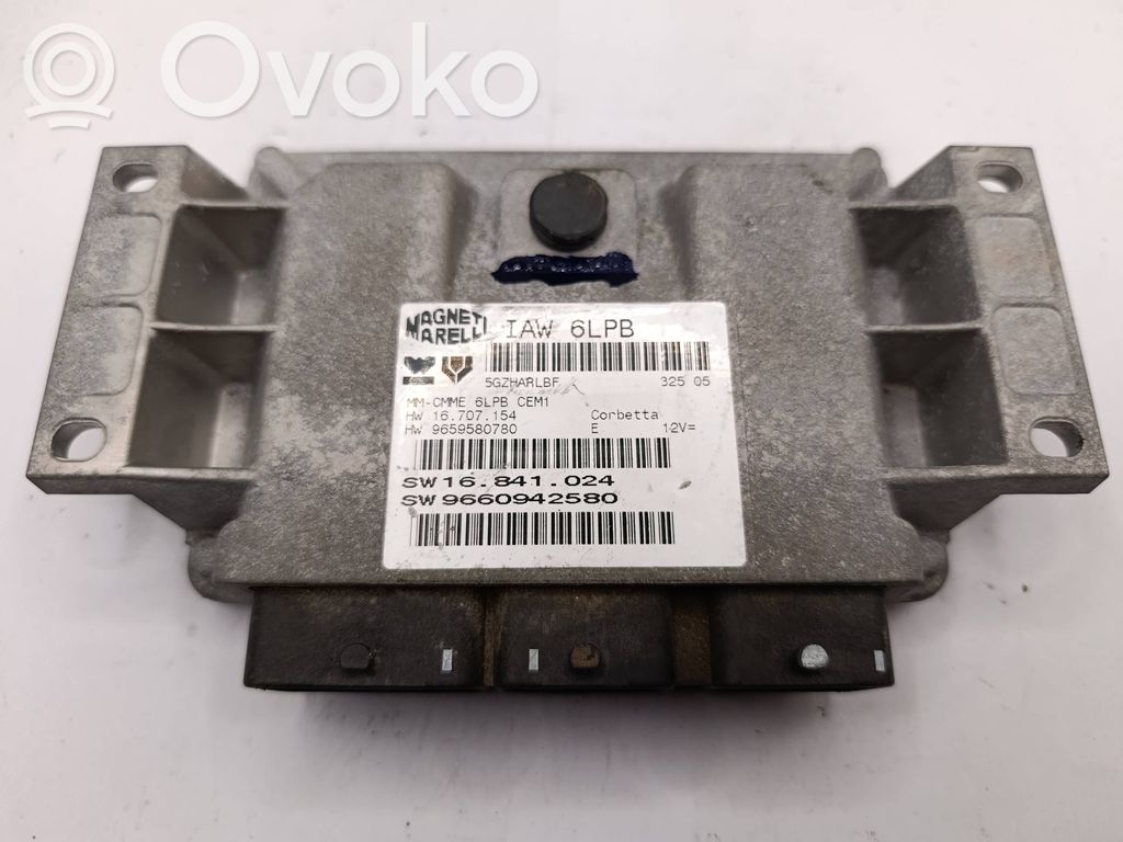 Engine control unit/module   9659580780,16841024