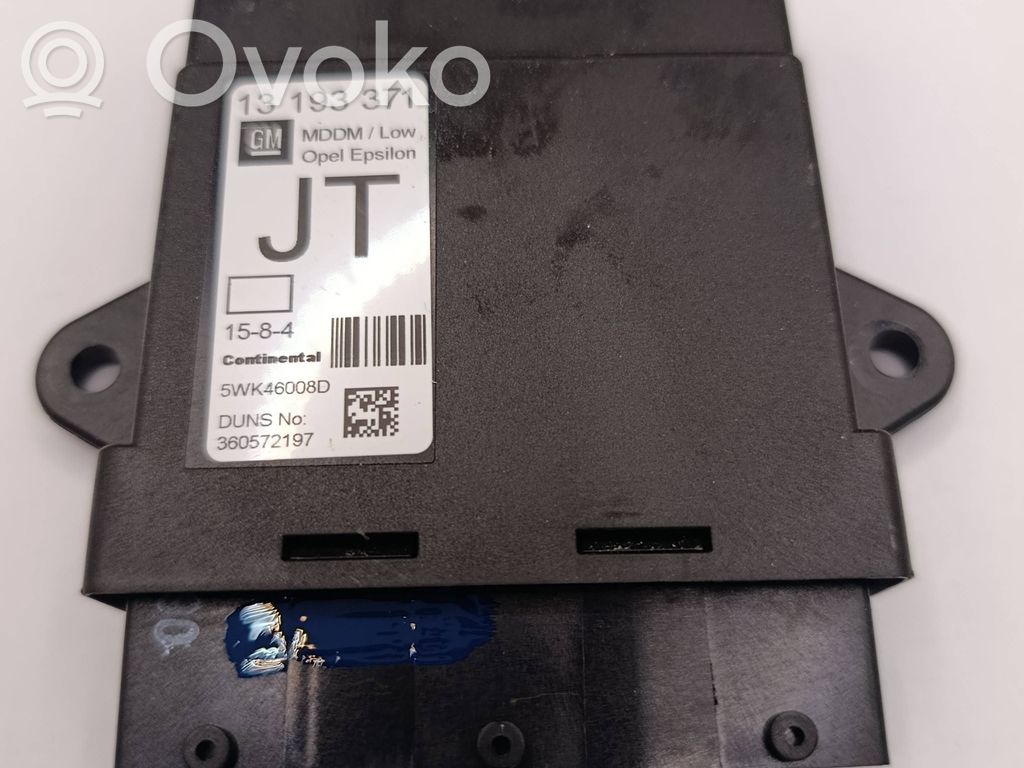Unité de commande module de porte   13193371,360572197,5WK46008D