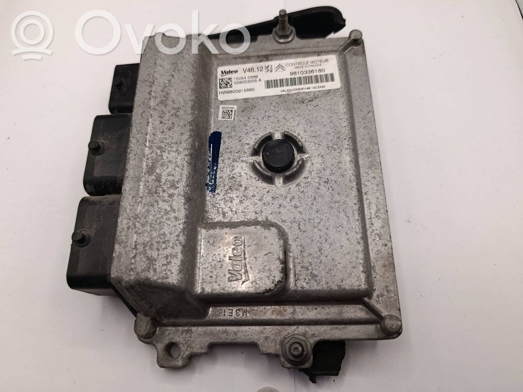 Engine control unit/module   9810336180,150540369,V29053205A