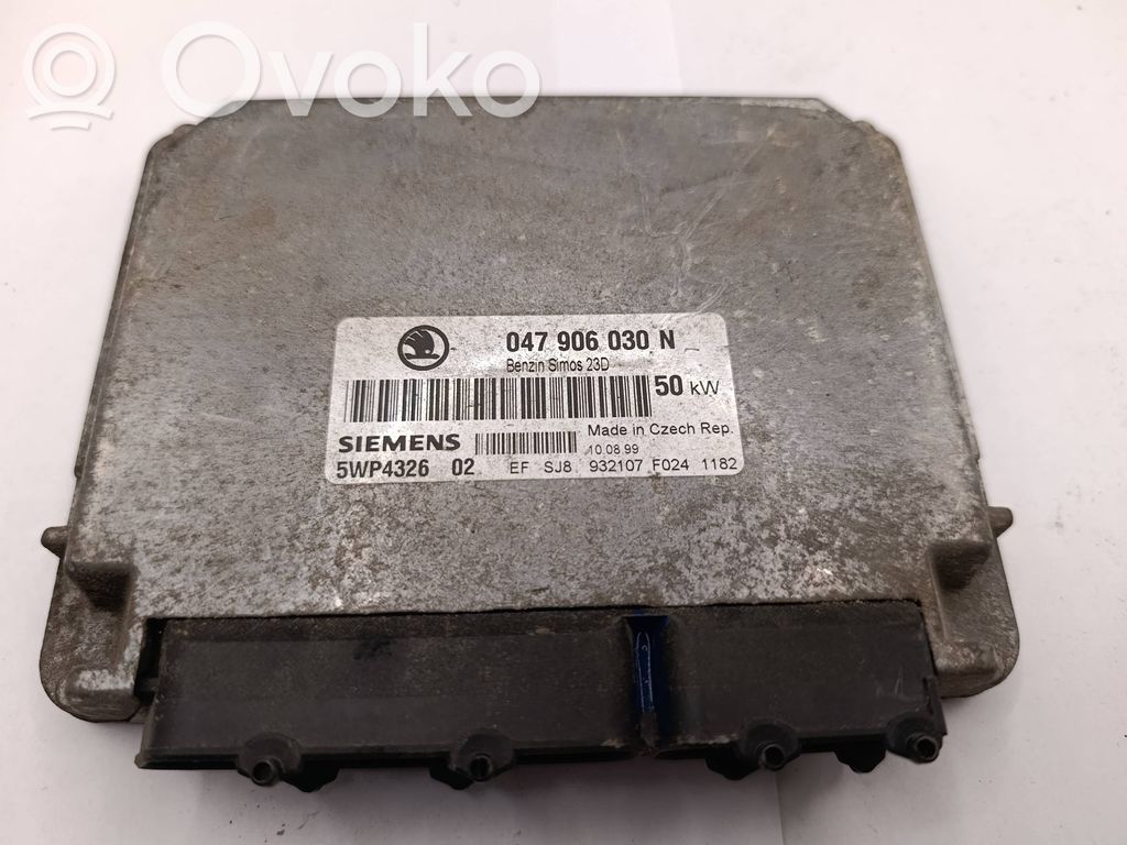 Skoda Fabia Mk1 (6Y) Unitate/modul de control motor 