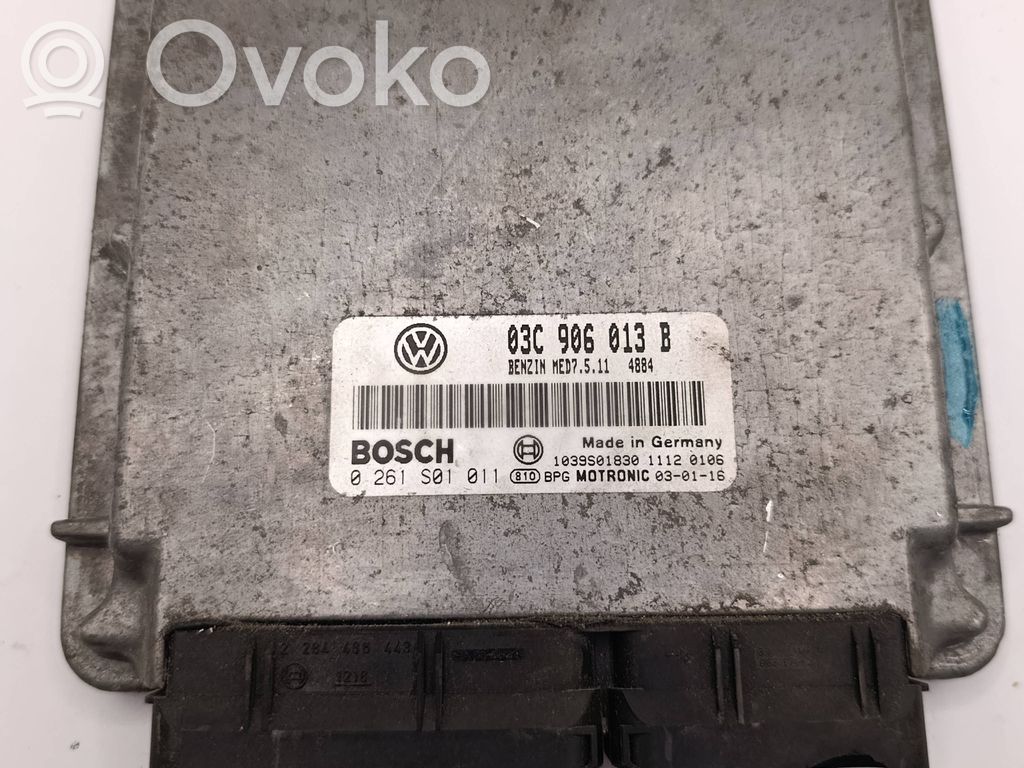 Volkswagen Polo IV 9N3 Engine control unit/module 