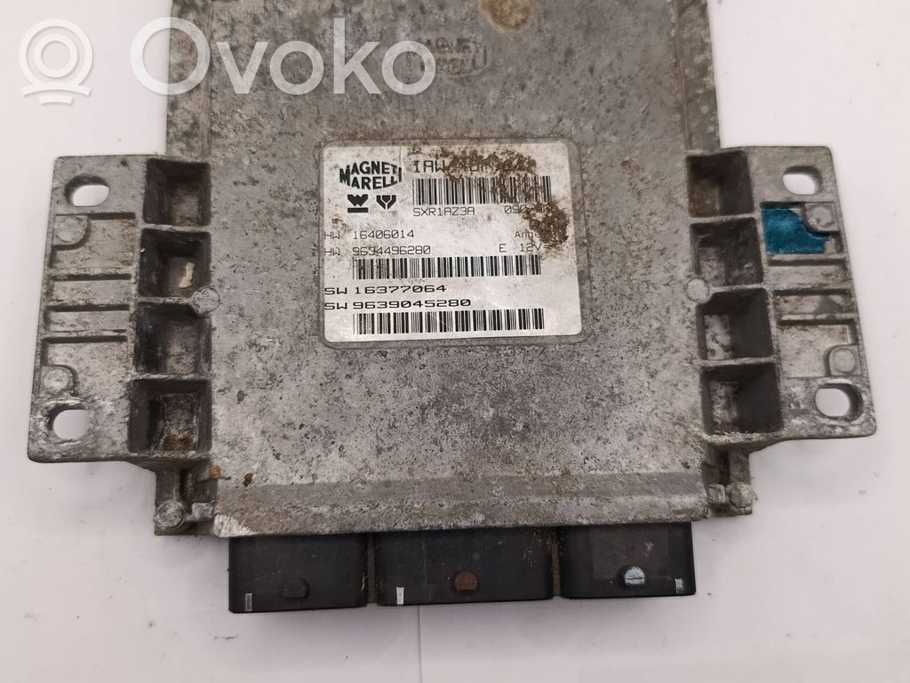 Engine control unit/module   9634496280,9639045280,16377064
