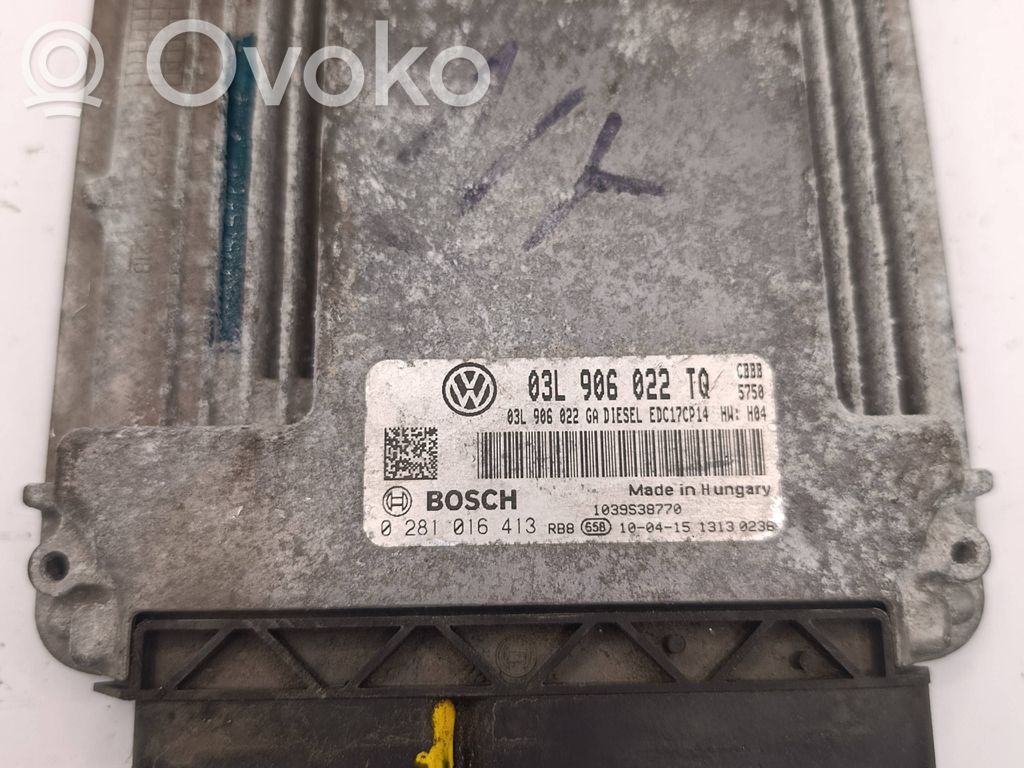 Skoda Superb B8 (3V) Engine control unit/module 