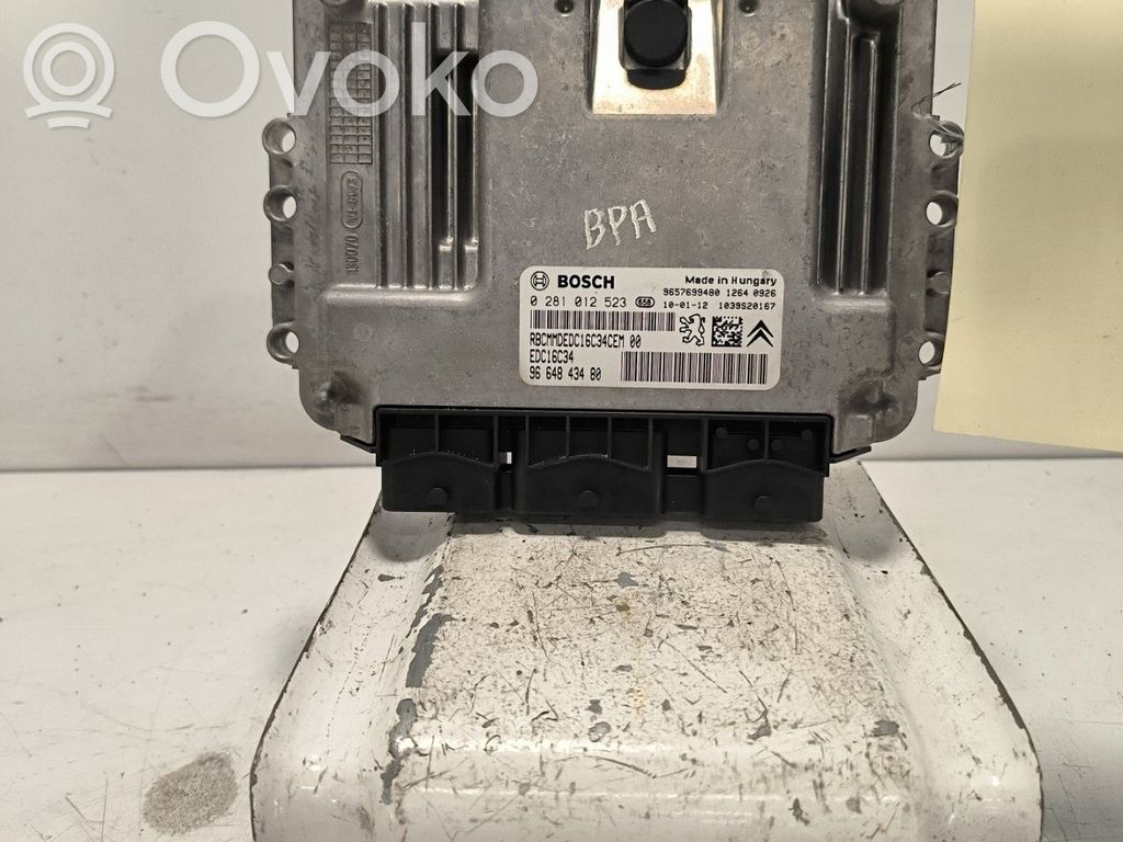 Citroen C3 Engine control unit/module 