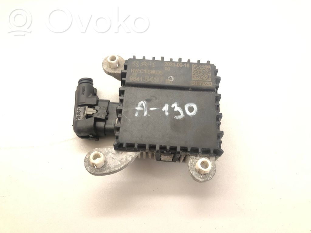 Citroen C4 III e-C4 Distronic sensor radar 