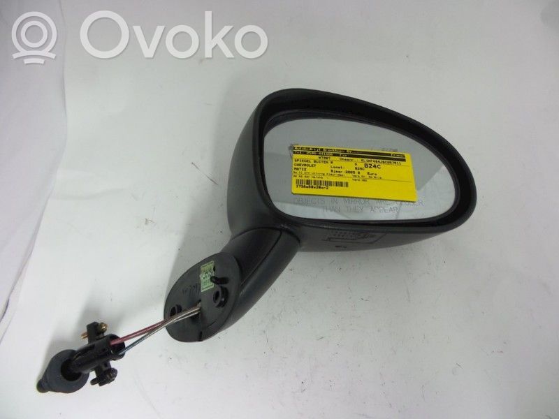 Manual wing mirror